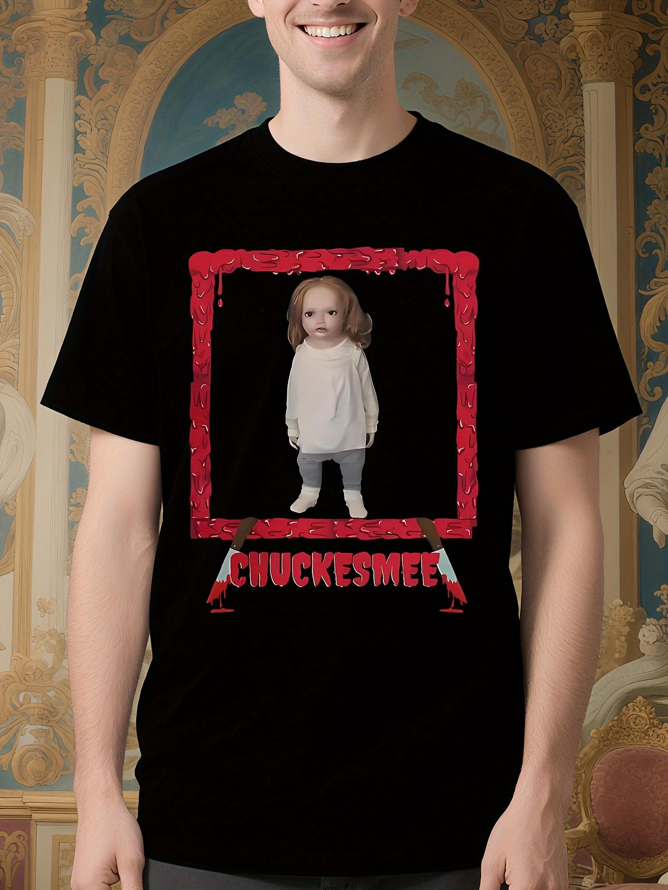 Chuckesmee Horror Graphic Tshirt - Funny Gothic Vampire D... XXXL