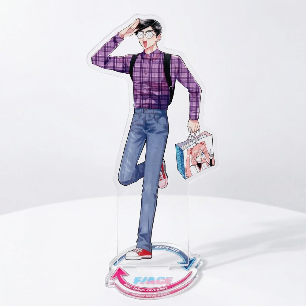 Anime Tamon's B-Side Acrylic Standee Keychain Pendant Car Keychain F/ACE Tamon Transparent Desk Decor Bag Charm Gift for Fans