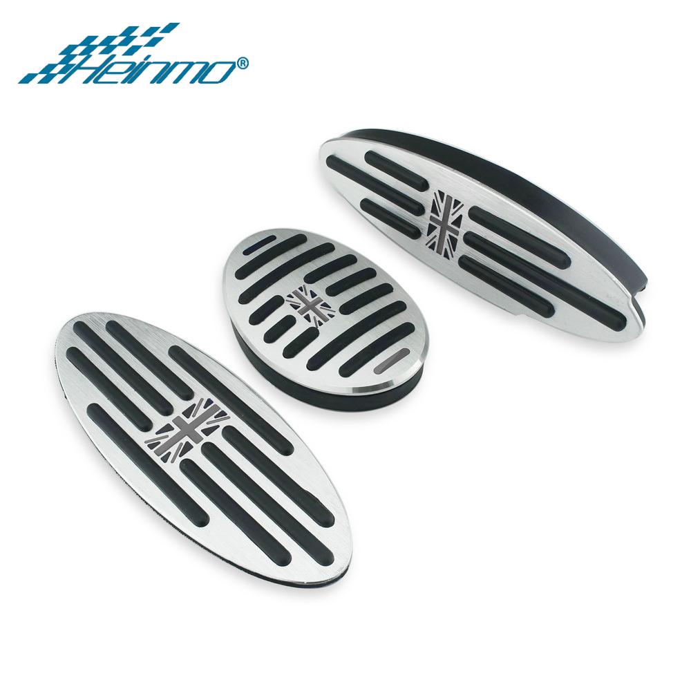 Auto Footrest Pedal Cover For MINI Cooper Countryman Accessories F60 R60 Clubman F54 R55 One R50 R53 R61 F55 F56 Automatic Gear