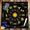 Tarot Card Tablecloth Altars Cloth 12 Constellations Tablecloth Home Decors