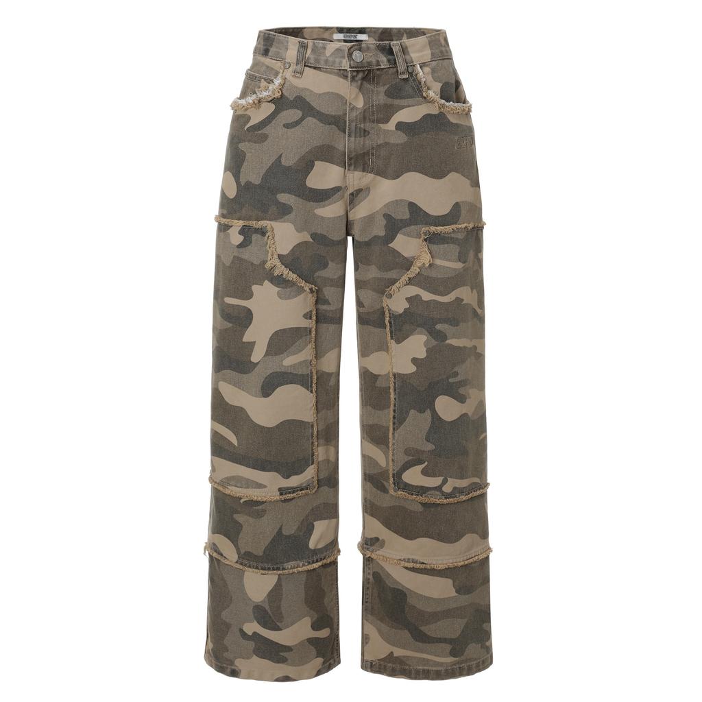 Kakipointeu Sand Camo Pants