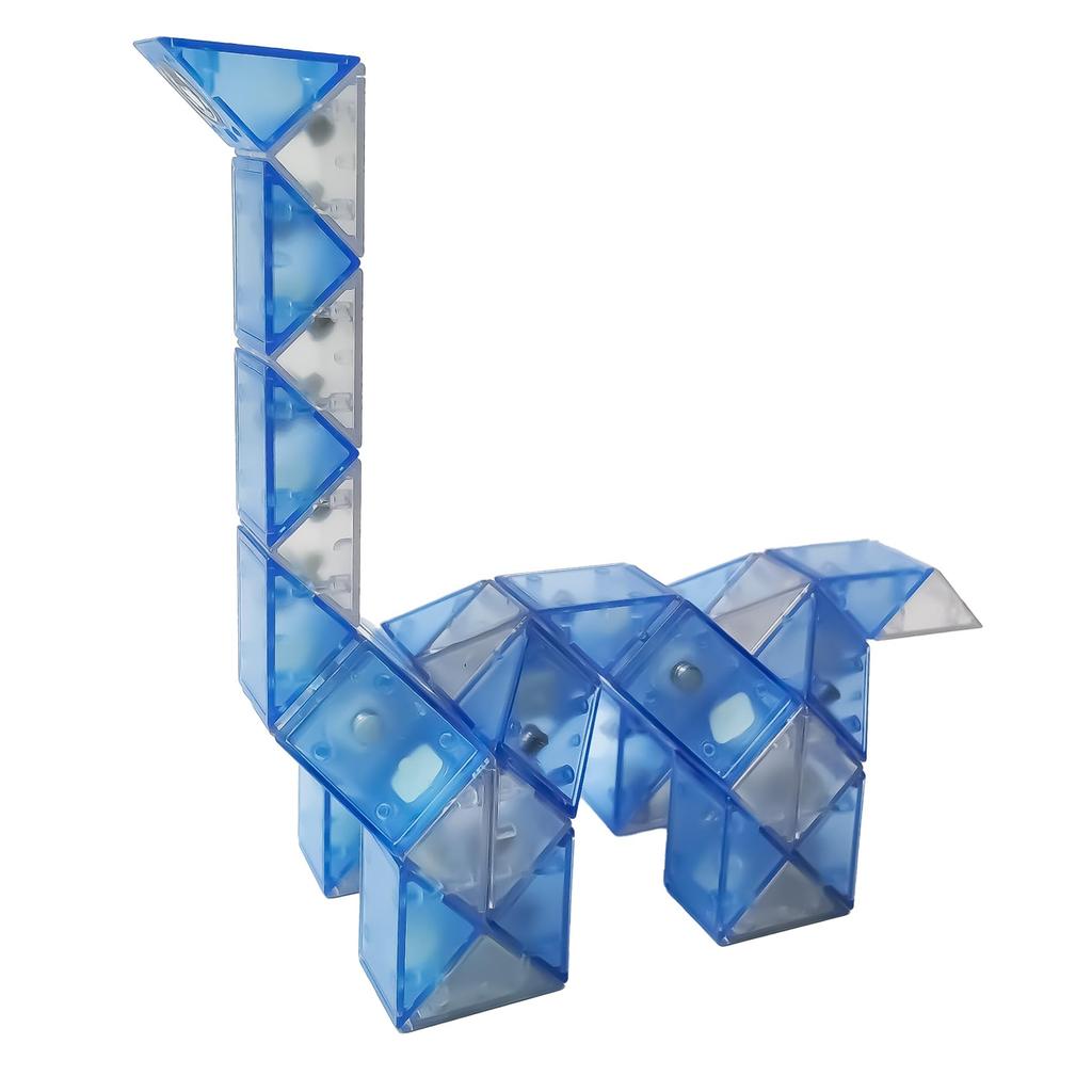 Magic Snake 3D Puzzle or 48 Compatible with Various Parts Brain Educational Stress Toy 48 (24, 36, Parts) - Training, Toy, Relief,