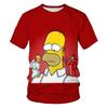 Summer Trend: The Simpsons 3D Printed Children's T-shirt Short Sleeve