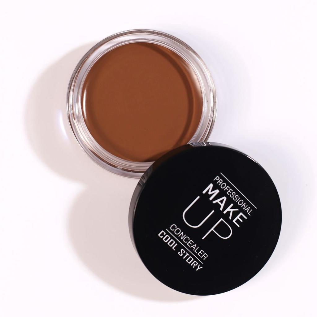 7 Color Waterproof Breathable Concealer Concealer for Acne Marks Concealer for Dark Circles, Spots, Tattoos and Scars