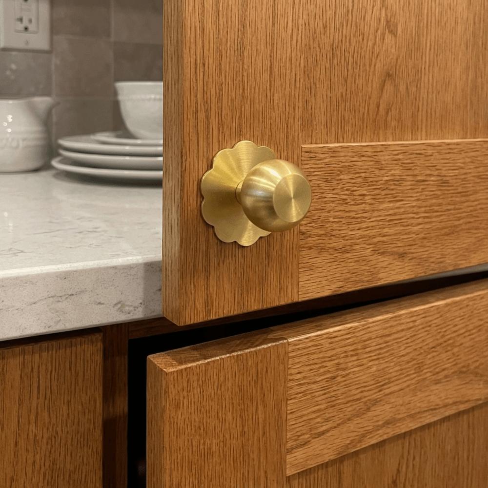 Smooth Surface Cabinet Pulls Modern Minimalist French Style Handles  Home Furniture