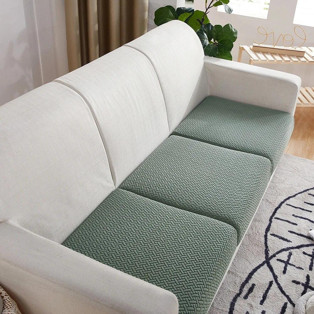 Żakardowa elastyczna narzuta na sofę antypoślizgowa poszewka na poduszkę narzuta na sofę ochraniacz na meble pokrowce na sofy na wystrój salonu