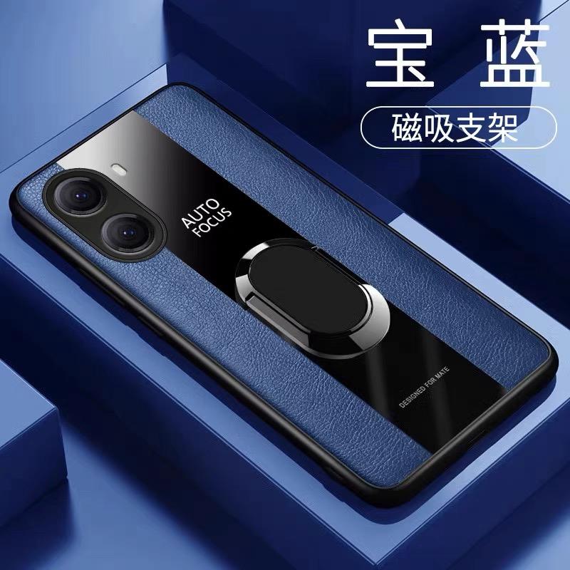 Case For POCO X7 Pro 5G Case Magnetic Ring Phone Cover For Xiaomi POCO X7 Pro Redmi Turbo 4 Luxury Leather Shell Silicone Bumper