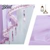 Solid Color Triangle Decor Window Valance Short Curtain Shape Kitchen Drape Home