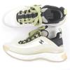 Tolle CHANEL Low-Top-Sneaker 20K COCO-Logo Beige Wildleder Herren 39 G35617 Gebraucht