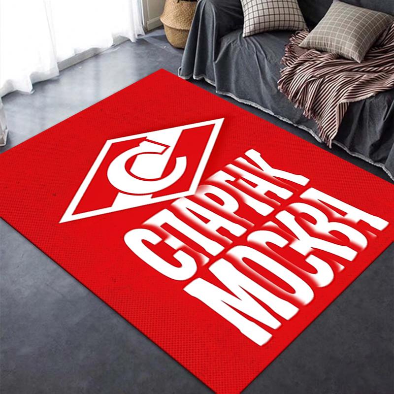 Spartak Moscow Football Club Carpet Rug For Living Room Bedroom Home Sofa Decorationkids Play Nonslip Floor Mat