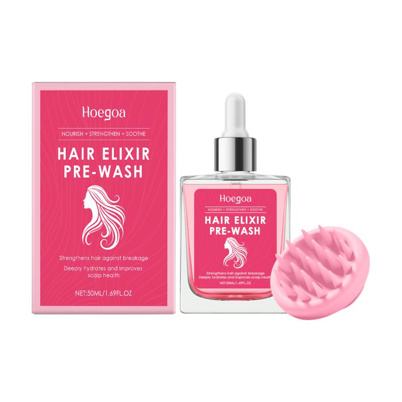 Hoegoa Battana Hair Serum Moisturizing Formula for Brittle Hair Nourish and Shine for Everyday Styling