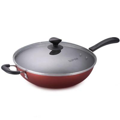 Supor 34CM Colorful Easy Clean Non-stick Wok