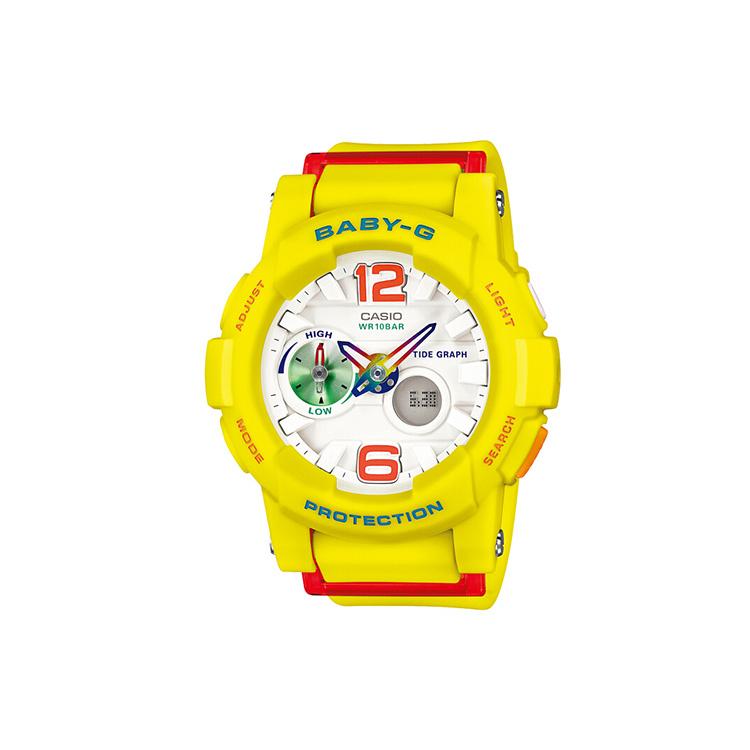 CASIO Women s BABY-G White Watch BGA-180-9BPR BGA-180-9BPR Yellow