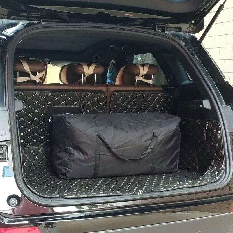 1 stk Ekstra Stor Vandtæt Flyttetaske Bagageposer Vasketøj Indkøbspose Ikke-vævet Stof Kuber 80*48*25Cm Hjemmeopbevaring Pakkeværktøj