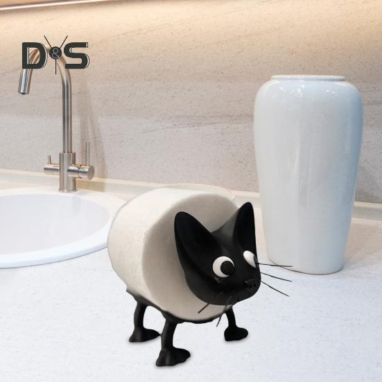 Toilettenpapierhalter, Rollenpapier-Organizer, lustiger, tierförmiger, selbststehender Papierhandtuchhalter, Badezimmer-Dekoration