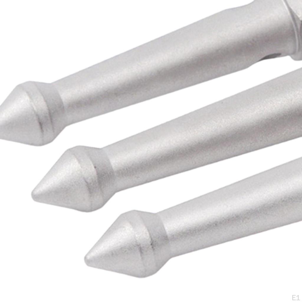 3dílné nožičky stativu pro fotoaparát Upevňovací šrouby Protiskluzové monopody Hroty Zem 3/8"