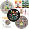 Neue Sticknadeln Übung Handgemacht DIY Materialpaket, Dutzende Nadeln Einstieg Kombiniert Mit 4-teiligem Set