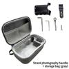 For Insta360 AcePro2 PC Frame Protective Case Street Photography Grip Extended Adapter Anti-Fall Quick-Release Grip Storage Bag