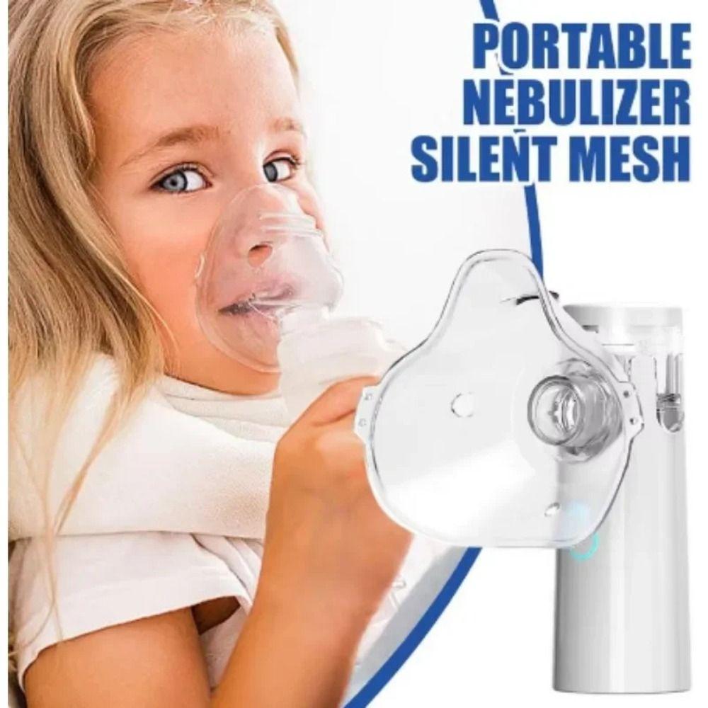 Safety Handheld Nebulizer Silent Handheld Asthma Inhaler Atomizer Oral Atomizer  Home And Outdoor