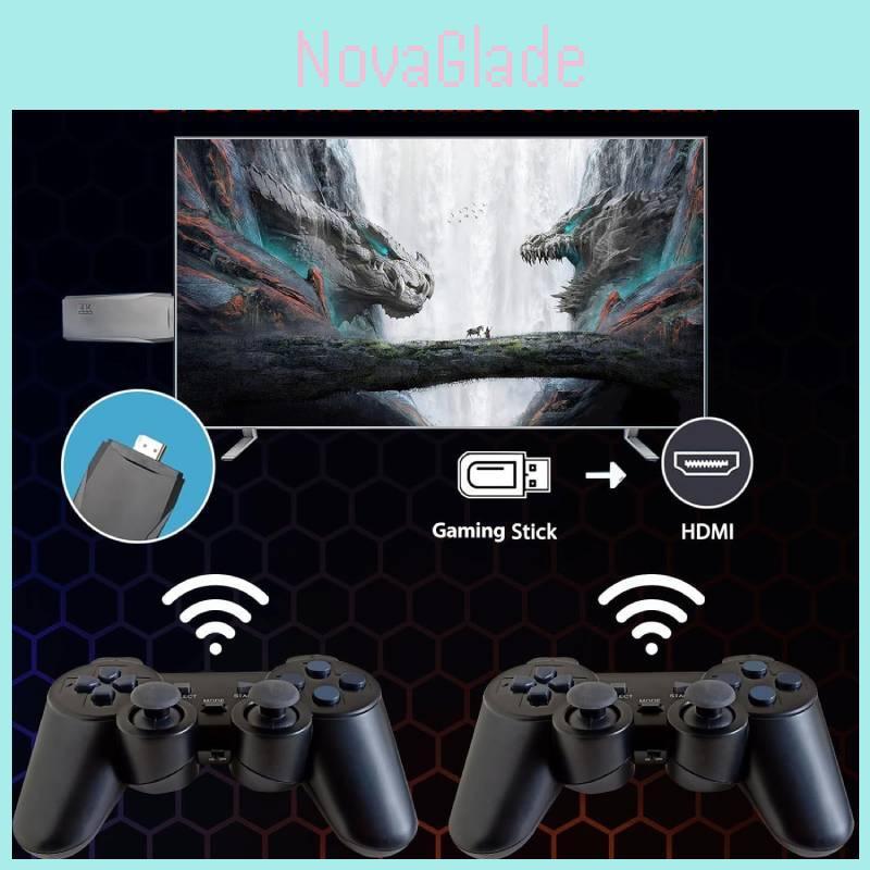 M8 Nostalgic Game Machine Featuring 64gb Memory Wireless Hdmi For Home Entertainment