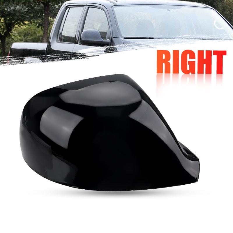 Side Rearview Mirror Cover Cap For For VW T5 T6 Transporter Amarok 2010- 7E1857527G 7E1857528G Gloss Black /White Mirror Cap