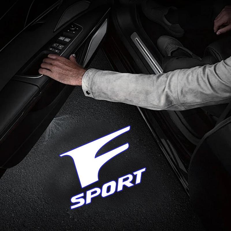 LED Auto Tür Willkommenslicht Logo Projektor Laser Lampen Für Lexus ES GS GX IS LS LX 460 RC 300 350 300h 330 400 RX270 350 450h RC