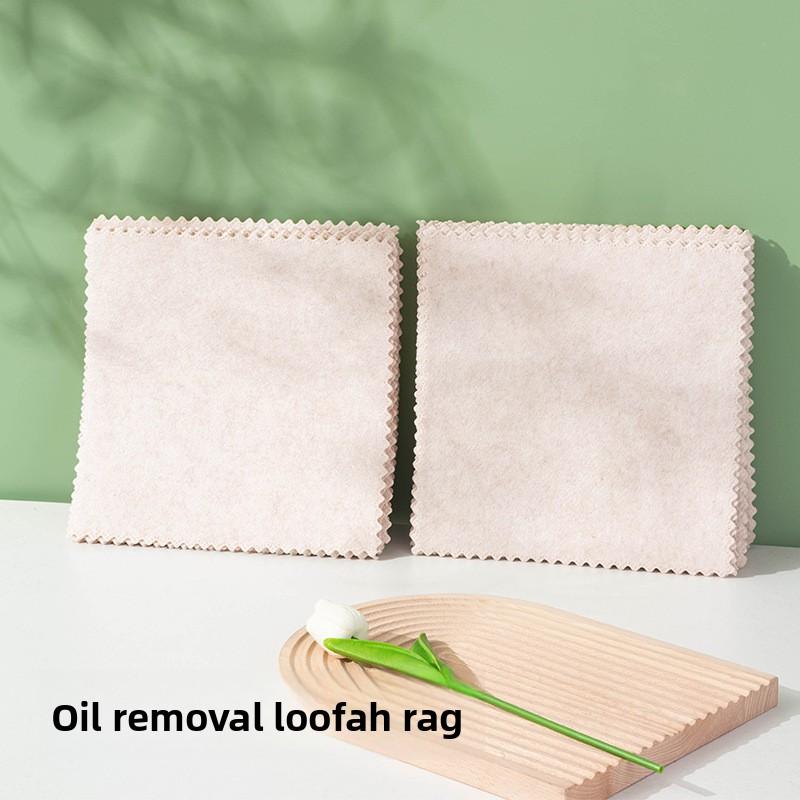 Luffa Geschirrtuch für Küche Saugfähig, Ölabweisend und Nicht fusselnd