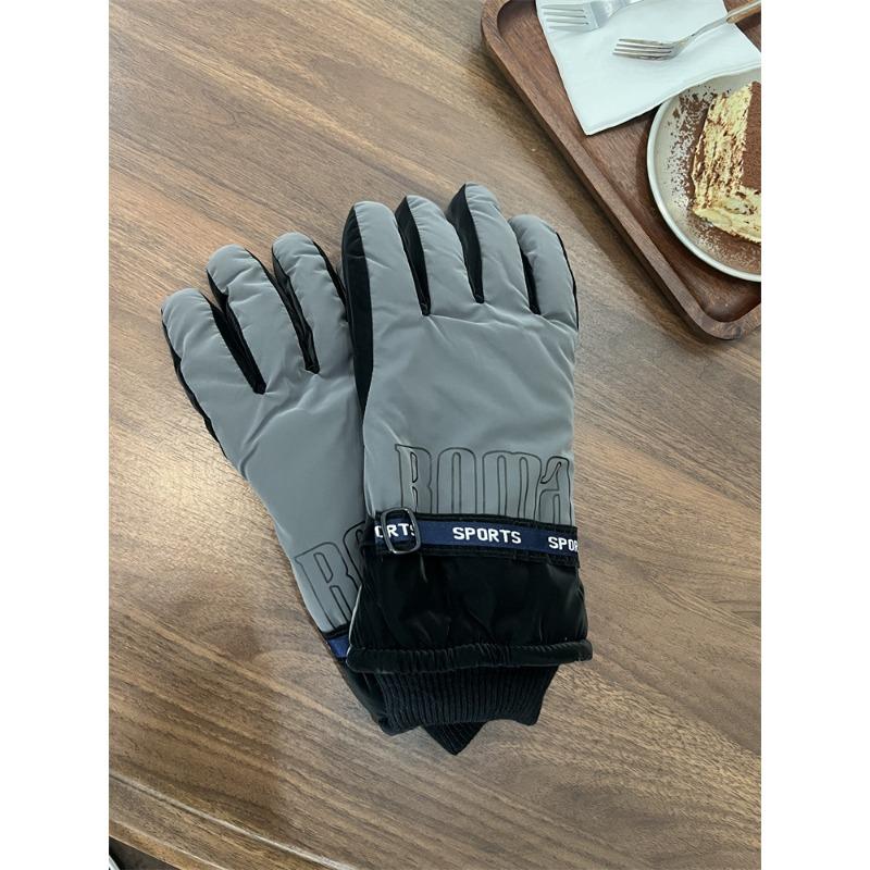 

Women s Winter Outdoor Ski Gloves Plus Velvet To Keep Warm While Riding An Electric Bike To Keep Out The Cold and Windproof with Touch Screen one size