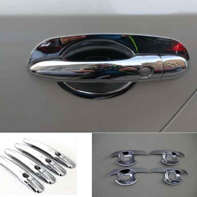 Car Door Handle Bowl Trim Cover Protect for Renault Espace 2002 2003 2004 2005 2006 2007 2008 2009 2010 2011 2012 2013 2014 4nd