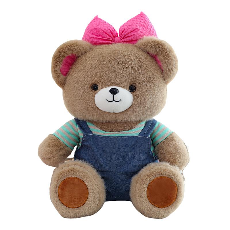 

Cute Butterfly Feifei Bear Plush Teddy Bear Doll Bear Doll Ragdoll Pillow Birthday Gift 35cm 0.34kg