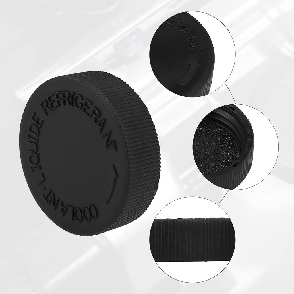 Bouchon de vase d'expansion de liquide de refroidissement pour radiateur ACROPIX pour Infiniti FX50 FX37 - Lot de 1 Noir