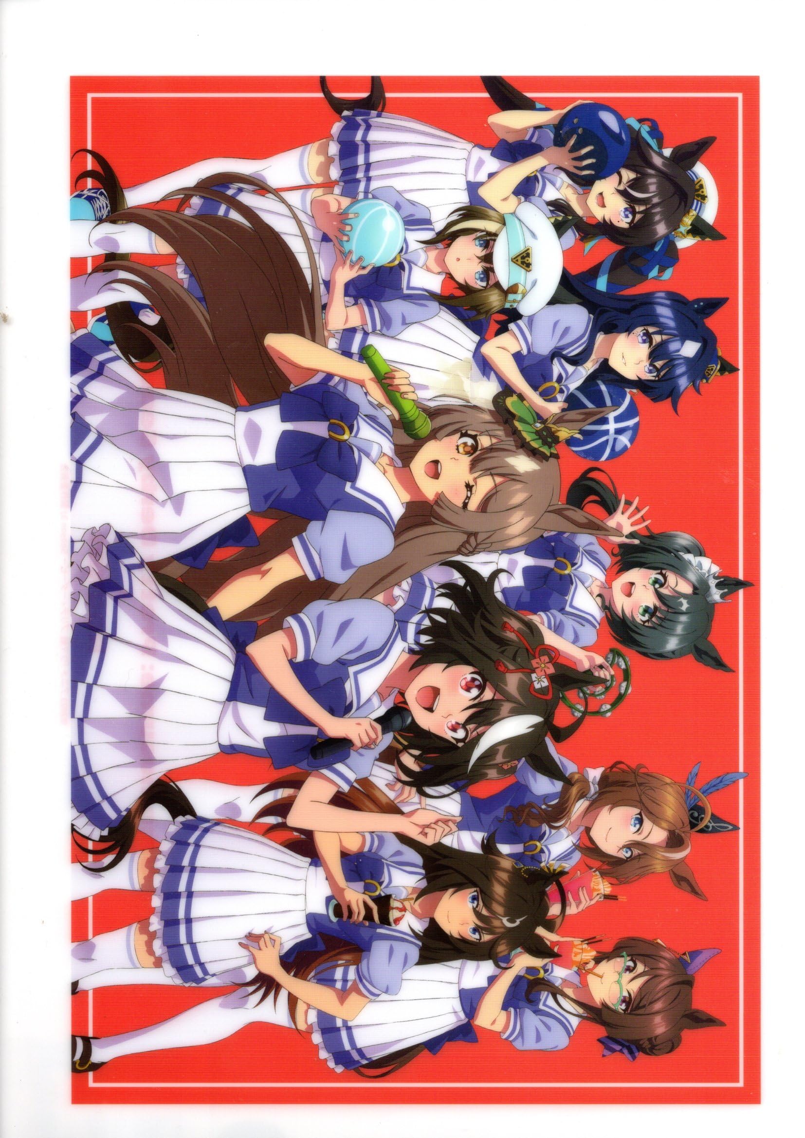 

Прозрачный файл Uma Musume Pretty Derby Сезон 3 Совместимый Коллекция коллабораций ROUND 1