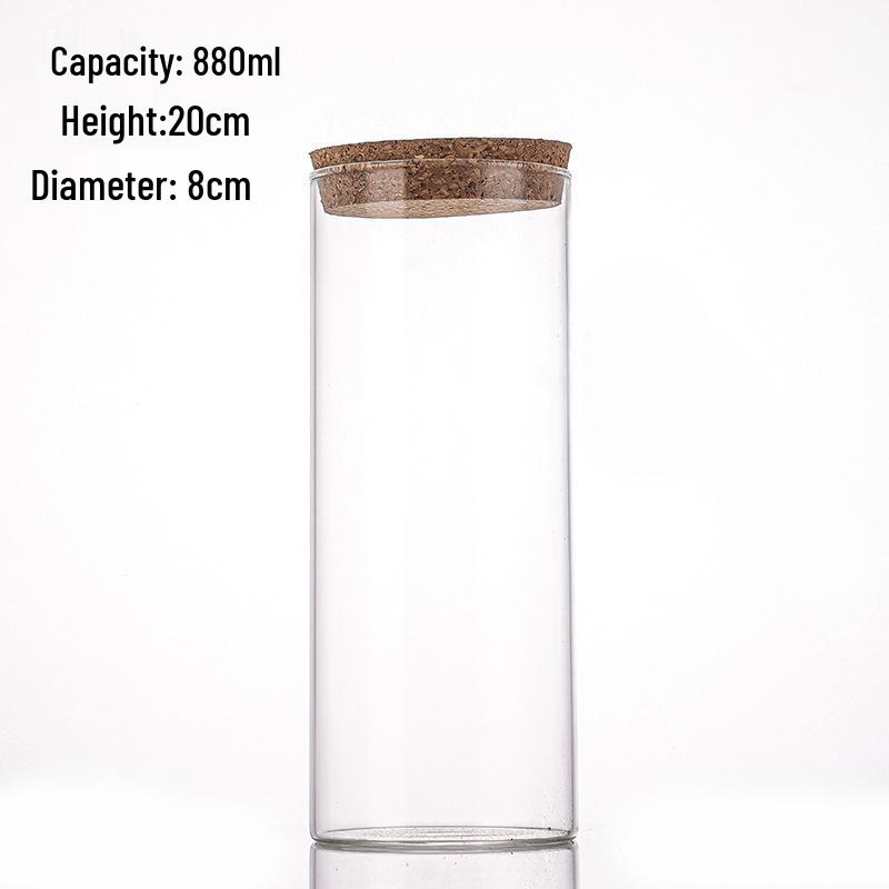 High Borosilicate Glass Spice and Seasoning Storage Jars - Sealed Kitchen Containers