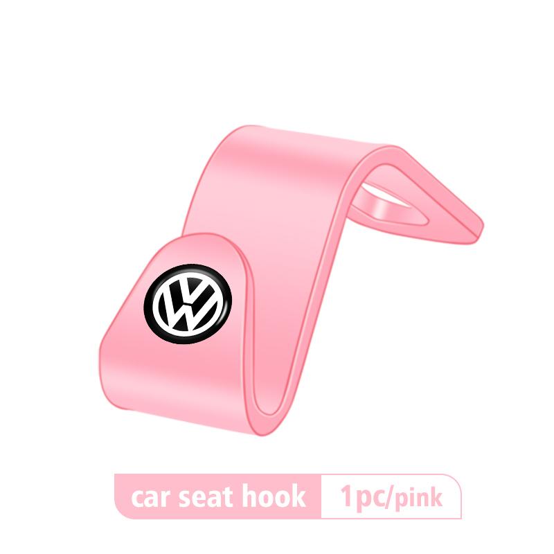 Car Seat Back Hook Double-Headed Rear Storage Auto Accessories For Volkswagen VW Golf 4 5 6 7 Polo Jetta Sagitar Magotan Passat Zj2