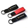 Suede Keychain Car Key Ring Anti-Loss Pendant Keyring For Porsche Cayenne Panamera Macan 911 718 Taycan Boxster Cayman 918 Pajun ukrs60