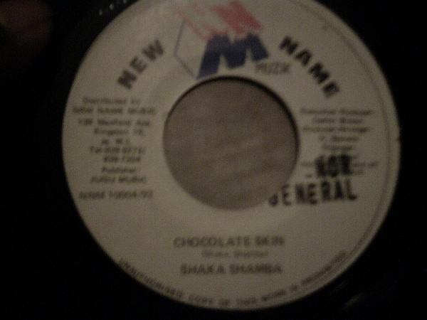 

7inch Record SHAKA SHAMBA Chocolate Skin NNM1000492 New Name Muzik Jamaica Reggae Ska Dub Used