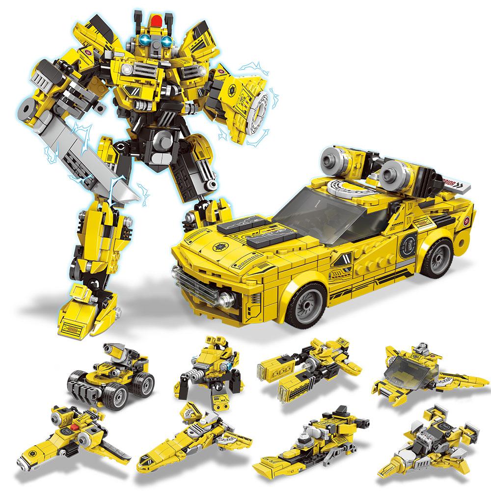 

Набор для сборки робота, в том числе 2 набора для сборки трансформирующегося робота, грузовик-солдат Overrun Soldier, строительные блоки для грузовика S