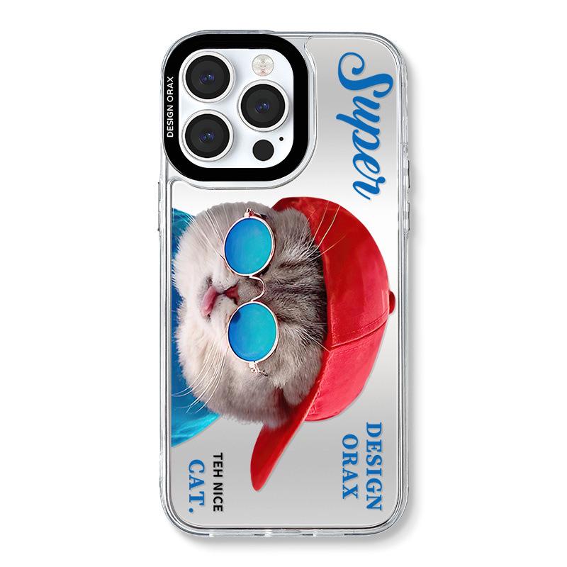 

Zhitai Apple iPhone 13/12ProMax/14/15Pro Case: Three-in-One Mirror Design 14 Pro