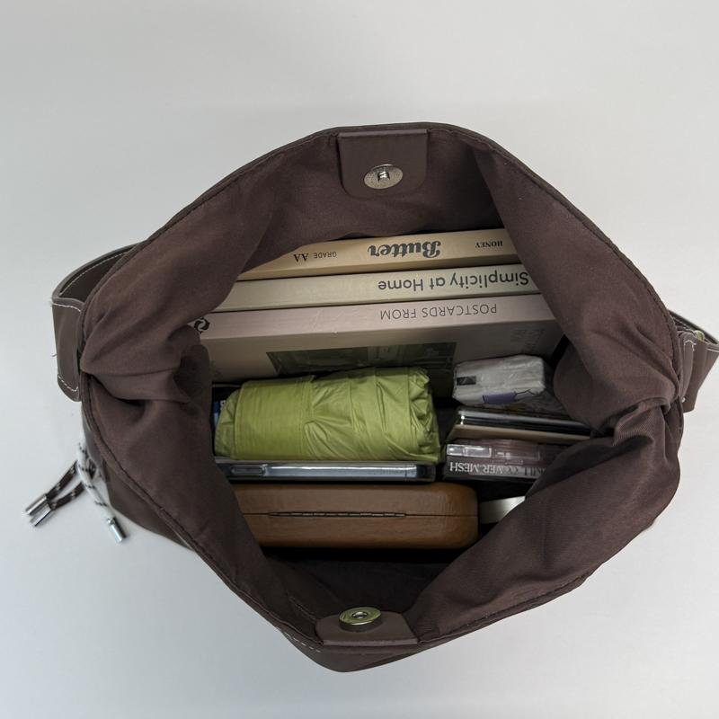 Large Capacity Tote Bag Women's Commuter Shoulder Bag Underarm Bag