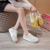 Summer thin women's shoes new mesh little white shoes versatile comfortable breathable thick-soled casual board shoes