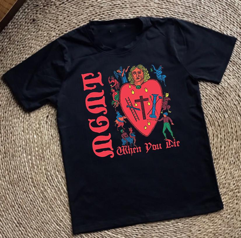 MGMT Little Dark Age Album And Singles Unisex Tee Cotton Shirt All Size MK022 Unisex T-Shirt S