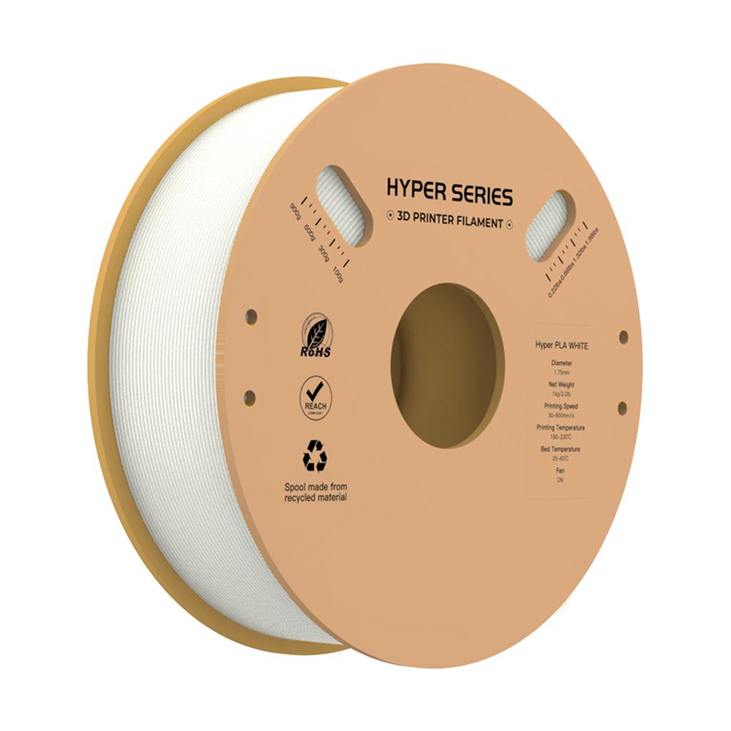 Creality Hyper PLA Filament 1.75mm High Fluidity High Speed 3D Printing Material Stable Extrusion Spool Dimensional