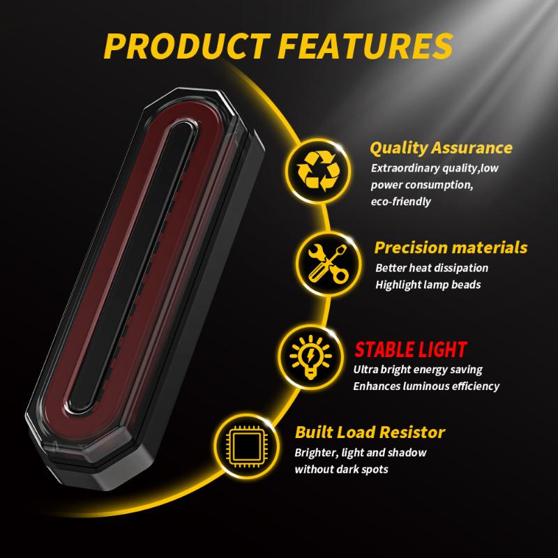 1Pcs 45 Led Sequential Turn Signal Lamp 3 In 1 Car Brake Stop Tail Rear Lights Drl Taillight For Moto Truck Trailer Atv 12V 24V