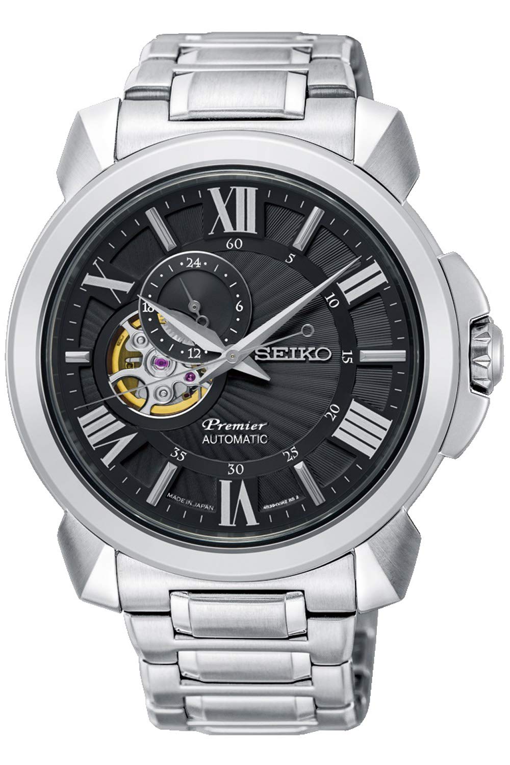 

Seiko Analog Automatic Watch Stainless Steel Strap SSA371J1 Men s