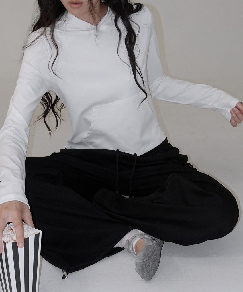 TWEE Ronint Basic Long-Sleeve Hoodie