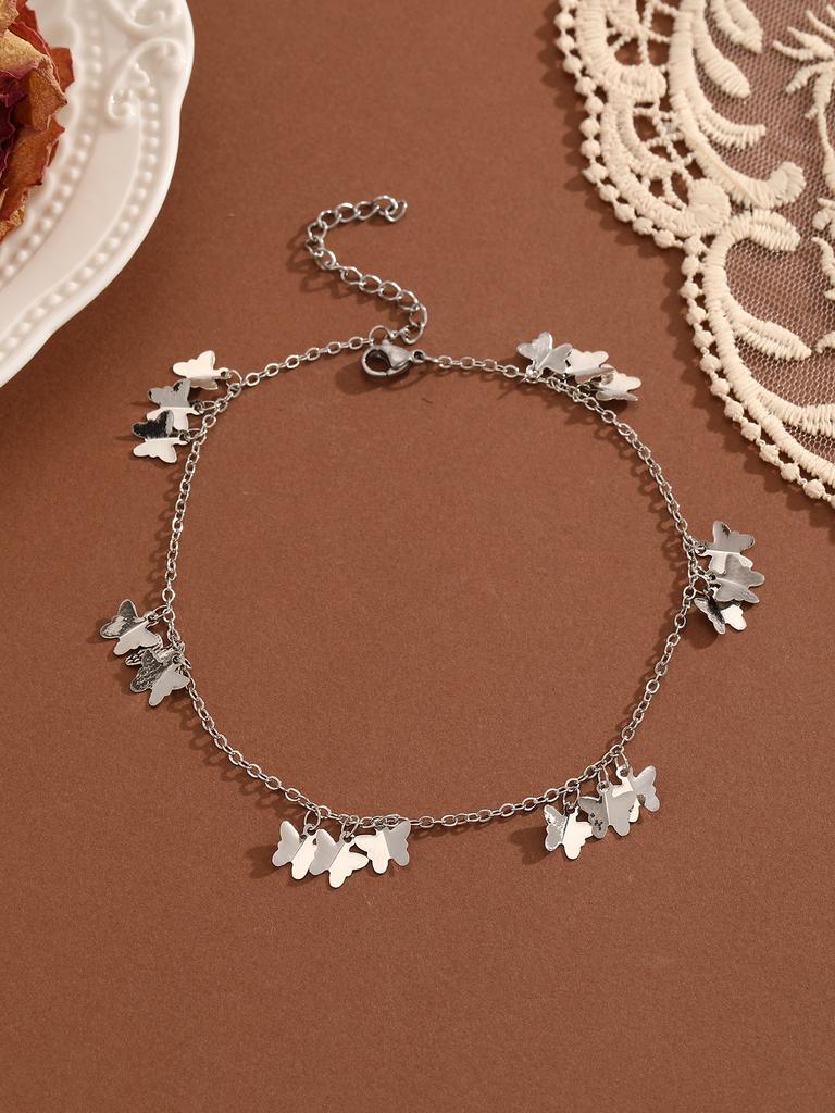 Summer Bohemia Crystal Cubic Zirconia Anklet For Women Girls Ankle Bracelet Leg Chain Beach Party Travel Foot Jewelry
