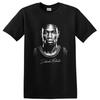 Dikembe Mutombo Basketball T-Shirt Schwarz Weiß Porträt Grafik Fan T-Shirt Druck