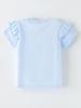 2026 Summer Girls' Floral Print Short-Sleeve Round-Neck T-shirt - European & American Style