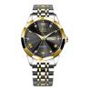 LIGE Men's Waterproof Luminous Quartz Watch – Dual Calendar, Multifunctional Business Wristwatch