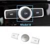 Center Console Volume Buttons ON Button Cover Repair Sticker For Mercedes Benz C GLK Class W204 S204 W212 X204 Car Accessories